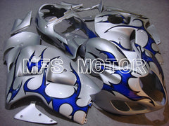 Suzuki GSXR1300 Hayabusa 1999-2007 Injection ABS verkleidung - anderen - Silber Blau - MFS5346