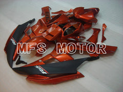 Yamaha YZF-R6 2006-2007 Injection ABS verkleidung - Factory Style - Schwarz Orange - MFS5348