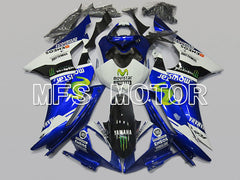 Yamaha YZF-R6 2008-2016 Injection ABS verkleidung - Monster - Blau Schwarz - MFS5350