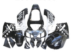 Honda CBR600RR 2003-2004 Injection ABS verkleidung - SevenStars - Weiß Schwarz - MFS5370