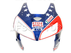 Honda CBR600RR 2005-2006 Injection ABS Fairing - Castrol - Blue Red - MFS5393