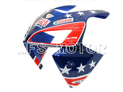 Honda CBR600RR 2005-2006 Injection ABS Fairing - Castrol - Blue Red - MFS5393