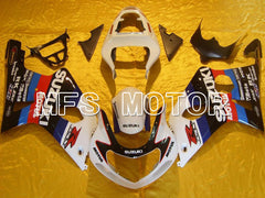 Suzuki GSXR1000 2000-2002 Injection ABS Fairing - MOTUL - Black White - MFS5433