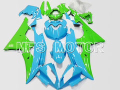 Yamaha YZF-R6 2008-2016 Injection ABS verkleidung - Factory Style - Blau Grün - MFS5434