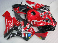 Carénage ABS injecté Honda CBR600RR 2005-2006 - YOSHIMURA - Rouge Noir - MFS5440