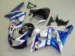 Suzuki GSXR1000 2000-2002 Injection ABS Fairing - Factory Style - Blue White - MFS5456