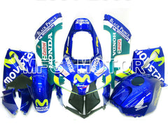 Carénage ABS injecté Honda CBR600RR 2005-2006 - Movistar - Bleu Vert - MFS5463