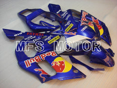 Yamaha YZF-R6 1998-2002 Injection ABS verkleidung - Red Bull - Blau - MFS5465