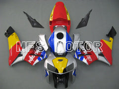 Carénage ABS injecté Honda CBR600RR 2005-2006 - Mugen - Jaune Rouge Argent - MFS5469