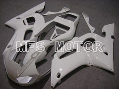 Carénage ABS injecté Yamaha YZF-R6 1998-2002 - Style usine - Blanc - MFS5488