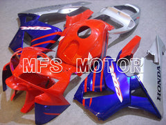 Carénage ABS injecté Honda CBR600RR 2005-2006 - Style usine - Bleu Rouge - MFS5495