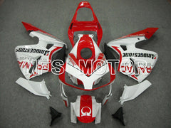 Honda CBR600RR 2003-2004 ABS Spritzgussverkleidung - PRAMAC - Rot Weiß - MFS5513