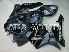 Honda CBR600RR 2005-2006 Injection ABS verkleidung - Factory Style - Grau Schwarz - MFS5526