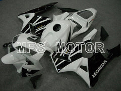 Honda CBR600RR 2003-2004 Injection ABS verkleidung - Factory Style - Weiß Schwarz - MFS5532