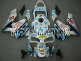 Honda CBR600RR 2003-2004 ABS-Spritzgussverkleidung - Nastro Azzurro - Weiß Blau - MFS5535