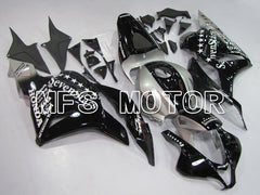 Carénage ABS injecté Honda CBR600RR 2009-2012 - SevenStars - Argent Noir - MFS5551