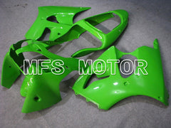 Kawasaki NINJA ZX6R 2000-2002 Injection ABS verkleidung - Factory Style - Grün - MFS5554