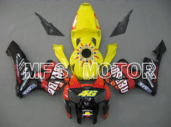 Carénage ABS injecté Honda CBR600RR 2005-2006 - Rossi - Noir Jaune - MFS5559