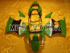 Kawasaki NINJA ZX6R 2000-2002 Injection ABS verkleidung - anderen - Schwarz Grün - MFS5577