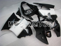 Kawasaki NINJA ZX6R 2000-2002 Injection ABS Fairing - Factory Style - Black White - MFS5605