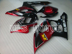 Suzuki GSXR1000 2005-2006 Injection ABS Fairing - Factory Style - Black Red - MFS5606