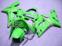 Kawasaki NINJA ZX6R 2003-2004 Injection ABS Fairing - Factory Style - Green - MFS5648