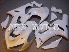 Kawasaki NINJA ZX6R 2005-2006 Injection ABS Fairing - Factory Style - White - MFS5681