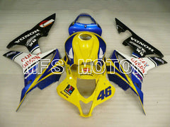 Honda CBR600RR 2007-2008 Injection ABS verkleidung - Nastro Azzurro - Gelb Blau - MFS5682