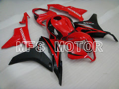 Honda CBR600RR 2007-2008 Injection ABS verkleidung - Factory Style - Schwarz Rot - MFS5702