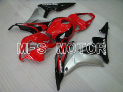 Honda CBR600RR 2007-2008 Injection ABS verkleidung - Factory Style - Schwarz Rot - MFS5703