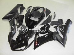 Kawasaki NINJA ZX6R 2005-2006 Injection ABS Fairing - Factory Style - Black - MFS5725