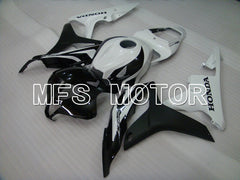 Honda CBR600RR 2007-2008 Injection ABS verkleidung - Factory Style - Schwarz Matt Weiß - MFS5730