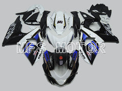 Suzuki GSXR1000 2009-2016 Injection ABS Fairing - Dark Dog - Black White Blue - MFS5756
