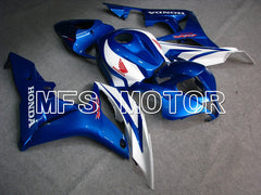 Honda CBR600RR 2007-2008 Injection ABS verkleidung - Factory Style - Blau Weiß - MFS5757