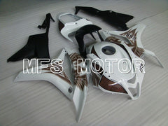 Honda CBR600RR 2007-2008 Injection ABS verkleidung - anderen - Braun Weiß - MFS5768