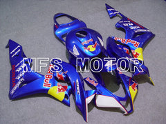 Honda CBR600RR 2007-2008 Injection ABS verkleidung - Red Bull - Blau Gelb - MFS5790