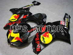 Kawasaki NINJA ZX6R 2007-2008 Injection ABS verkleidung - Red Bull - Schwarz - MFS5791