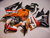 Honda CBR600RR 2007-2008 Injection ABS verkleidung - Repsol - Schwarz Rot Orange - MFS5804