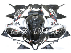 Honda CBR600RR 2007-2008 Injection ABS verkleidung - West - Schwarz Weiß - MFS5830
