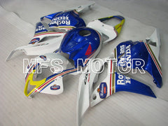 Carénage ABS injecté Honda CBR600RR 2009-2012 - Rothmans - Blanc Bleu - MFS5871