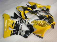 Honda CBR900RR 929 2000-2001 Injection ABS verkleidung - Fireblade - Schwarz Gelb - MFS5924