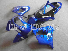 Carénage ABS Kawasaki NINJA ZX9R 1998-1999 - Flamme - Bleu Noir - MFS5925