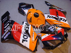 Honda CBR1000RR 2004-2005 Injection ABS Fairing - Repsol - Red Orange Black - MFS5950