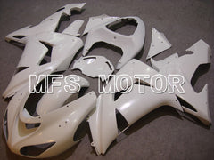 Kawasaki NINJA ZX10R 2006-2007 Injection ABS verkleidung - Factory Style - Weiß - MFS5961