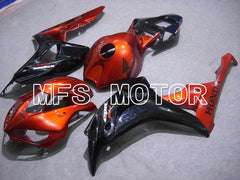 Carénage ABS injecté Honda CBR1000RR 2006-2007 - Style usine - Noir Orange - MFS5990