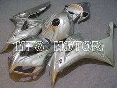Honda CBR1000RR 2006-2007 Injection ABS verkleidung - Flamme - Silber Weiß - MFS6006