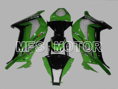 Kawasaki NINJA ZX10R 2011-2015 Injection ABS Fairing - Others - Black Green - MFS6014