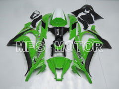 Kawasaki NINJA ZX10R 2011-2015 Injection ABS Fairing - Others - Black Green - MFS6017