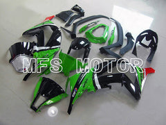 Kawasaki NINJA ZX10R 2011-2015 Injection ABS verkleidung - anderen - Schwarz Grün - MFS6018