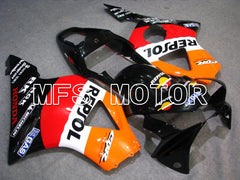 Honda CBR900RR 954 2002-2003 Injection ABS verkleidung - Repsol - Schwarz Orange Rot - MFS6022